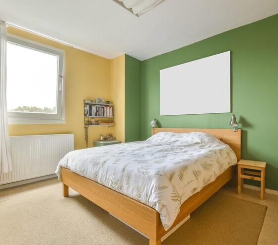 bedroom wall colour combination