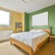 bedroom wall colour combination