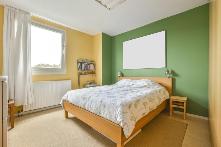 bedroom wall colour combination